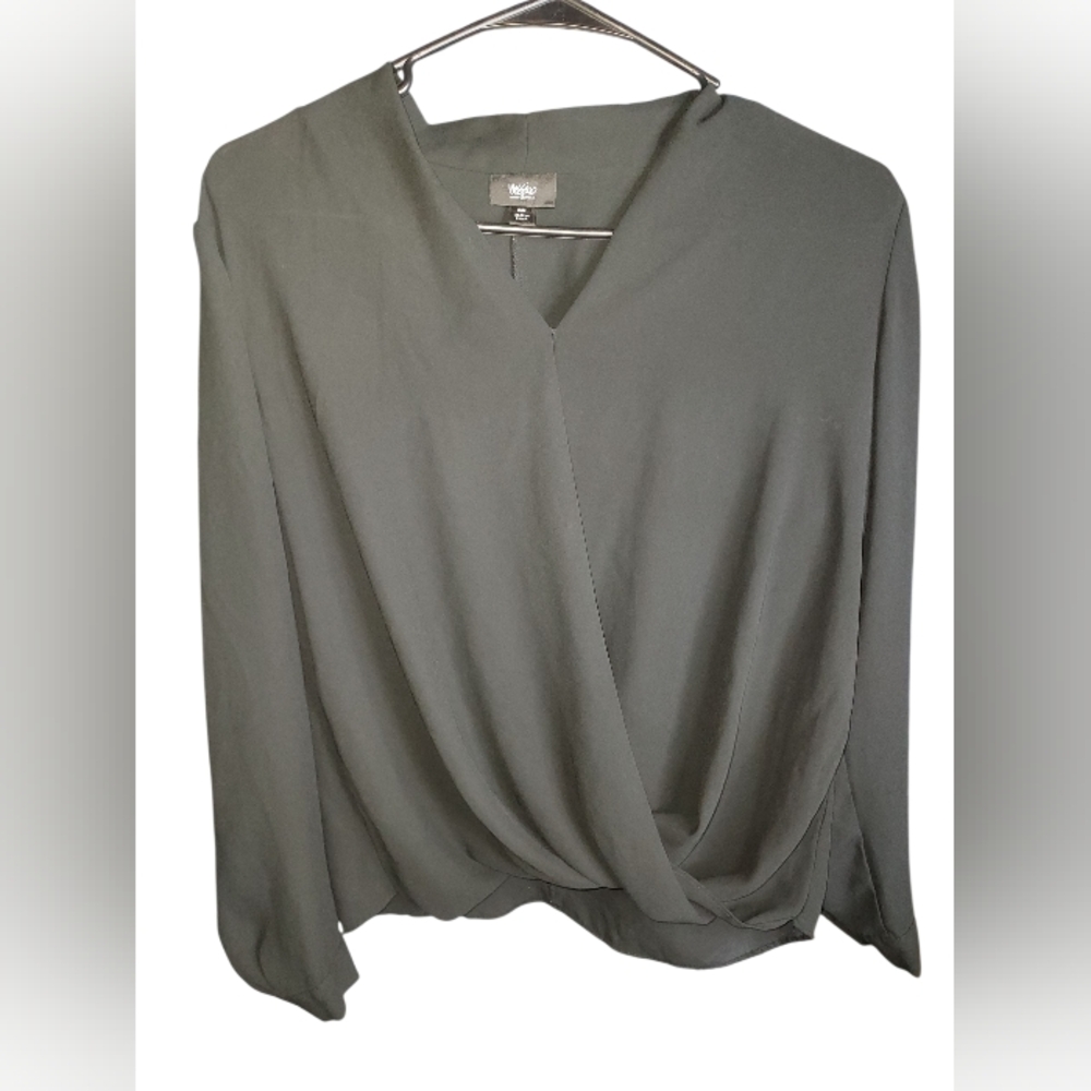 Mossimo Black Top Blouse